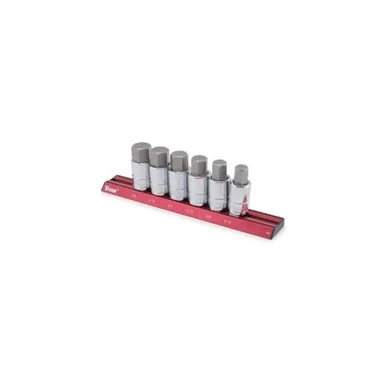 Titan 16130 6-piece 1/2 In. Drive Fractional Sae Large Hex Bit Socket Set