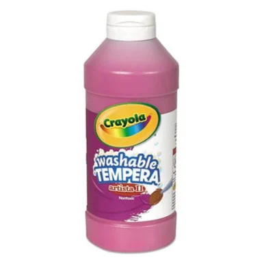 Crayola Artista Ii Tempera Paints - Magenta - 16 Oz - Washable (543115069)