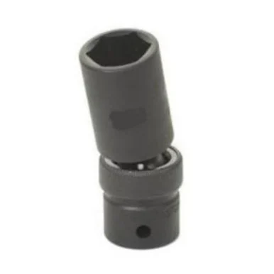 Grey Pneumatic 2017UMD 1/2" Drive X 17mm Deep Universal Socket 6 Point - Black