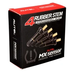 Autel MXSENSORRVK 4 Rubber Press-in Valve Stems For 1-sensor : Box Of 4 Rubber Press-in Valve Stems For 1-sensor
