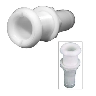 Perko 18504039 1-1/8" Thru-hull Fitting F/hose Narrow Flange - Plastic