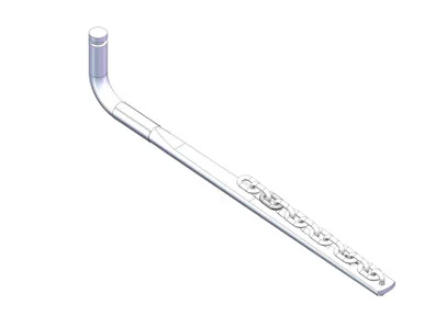 Husky Towing Replacement Rnd Spring Bar For Husky Wt Dist System 400 to 600 LB Tong W/Chain 31519