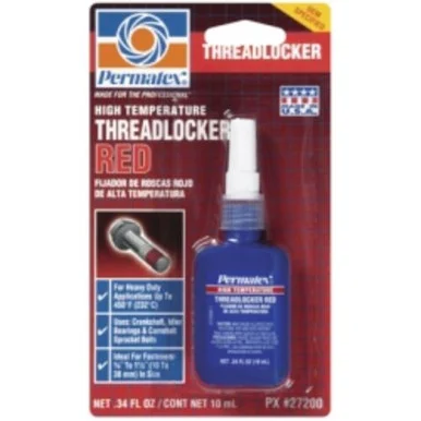 Hi-temperature Threadlocker Red, 10ml Bottle Carded 27200CAN