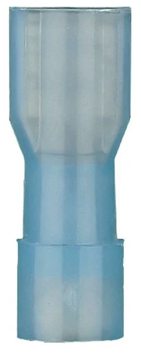 Metra Blue Nylon Female Quick Disconnect 16-14 Gauge .187 - 100 Pack - 1 X Quick Disconnect Female - Blue (bnfd187f)