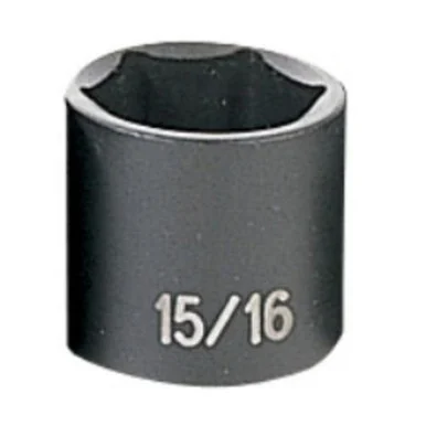 Grey Pneumatic 1030R 3/8" Drive Fractional Standard Impact Socket 15/16