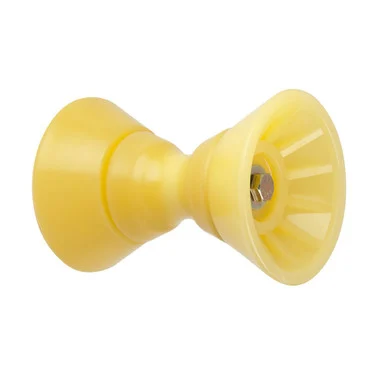 Ce Smith 12990135 C.e. Smith 4" Bow Bell Roller Assembly - Yellow Tpr