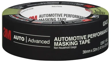 3m 03433 Automotive Performance Masking Tape, 36mm