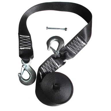 Rod Saver WS16S Winch Strap Replacement W/safety Strap - 16'
