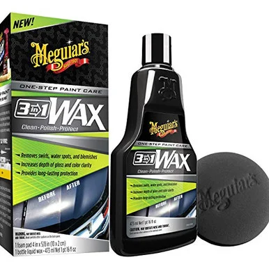 Meguiars G191016 Meguiar's 3-in-1 Wax - 16oz.