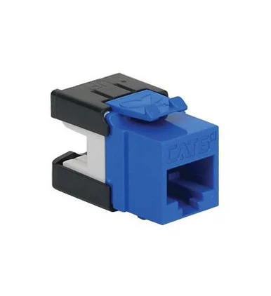 Icc 8p8c Hd Category 6a Module, 1 Pc - 1 Pack - 1 X Rj-45 Female - Phosphor Bronze-plated Contacts - Blue (ic1078gabl)