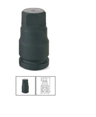 Grey Pneumatic Corp. 4919M 1" Drive X 19mm Hex Driver