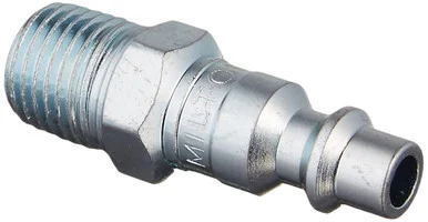Milton Industries 727BK M Style Quick Coupler: 1/4-inch Male Plug