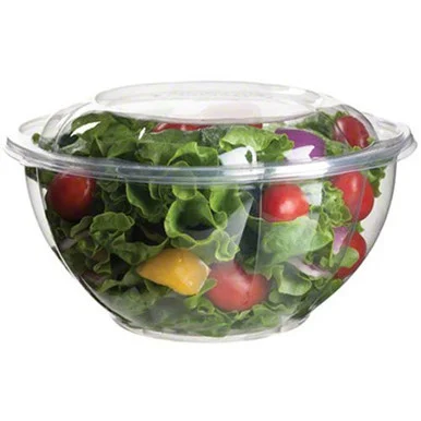 Eco Products EPSB32 Renewable & Compostable Salad Bowls W/ Lids - 32oz., 50/pk, 3 Pk/ct