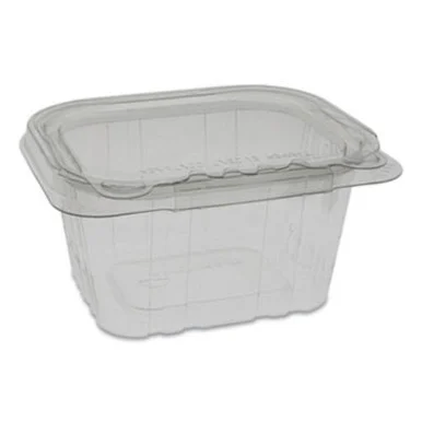 Pactive TEHL5X416 Earthchoice Tamper Evident Deli Container, 16 Oz, 5.38 X 4.5 X 2.63, Clear, 304/carton