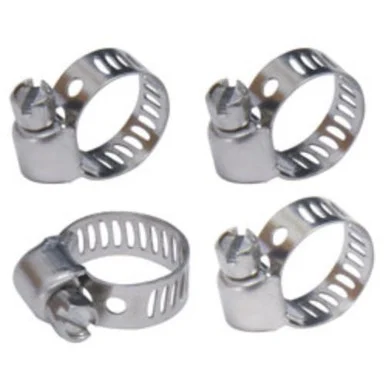 Roadpro RPHC-04 Hose Clamps 1/4 .in -5/8 .in 4/cd