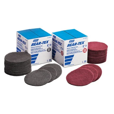 Norton NTN-34771 Bear-tex Thin-flex Color Prep 6" Disc, Gray
