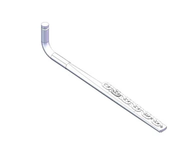 Husky Towing Replacement Rnd Spring Bar For Husky Wt Dist System 1001 to 1400 LB Tong W/Chain 31522