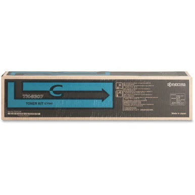 Kyocera TK-8307C Original Toner Cartridge - Laser - High Yield - 15000 Pages - Cyan