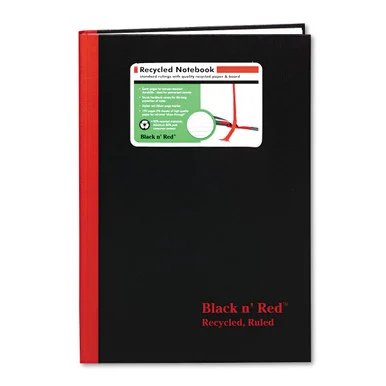 Black n' Red Casebound Hardcover Notebook 3-pack (jdk-400123487)
