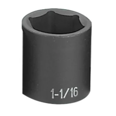 Grey Pneumatic 2034R 1/2" Drive Standard Fractional Impact Socket 1-1/16