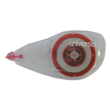 Universal Office Products 75611 Correction Tape, Mini Economy, Non-refillable, 1/4" X 275", 10/pack