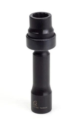 Sunex 216ZUMDL Tools 1/2 In. Drive 12-point Driveline Impact Socket, 16 Mm