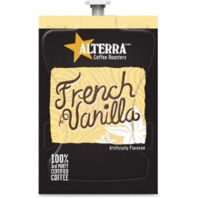 Mars Drinks Alterra French Vanilla Flavored Coffee - Compatible With Flavia - Caffeinated - French Vanilla - Medium - 100 / Carton (a183)