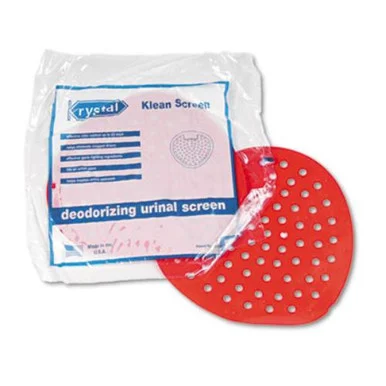 Procter & Gamble 1001 Urinal Screen, Cherry Fragrance, Red, 12/box - Boardwalk