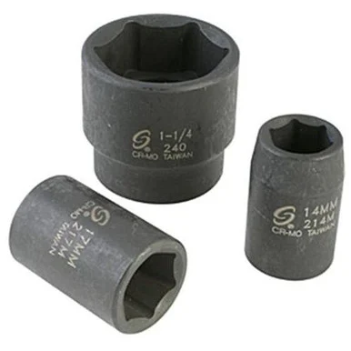 Sunex 224M 1/2 In. Drive Standard 6-point Impact Socket 24mm