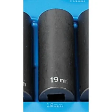 Grey Pneumatic 2119MD 1/2" Drive X 19mm Deep - 12 Point Socket 2119MD_45