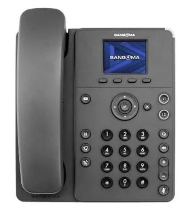 Sangoma Technologies 1TELP310LF 2-Line SIP Desktop Phone with 2.4" Color Display and HD Voice