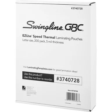 Swingline EZUse Lamination Pouches (swi-3740728)