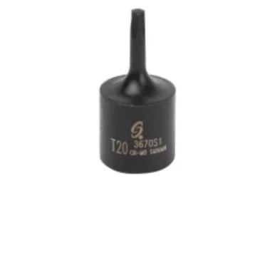 Sunex 3670S1 Tools 3/8 In. Drive T20 Internal Star Impact Socket
