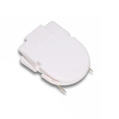 Advantus Panel Wall Clips - Jumbo - 60 Sheet Capacity - 10 / Pack - White (75340)