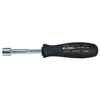 K Tool International KTI-14511 Metric Nutdriver 11mm X 75 Soft-grip Handle