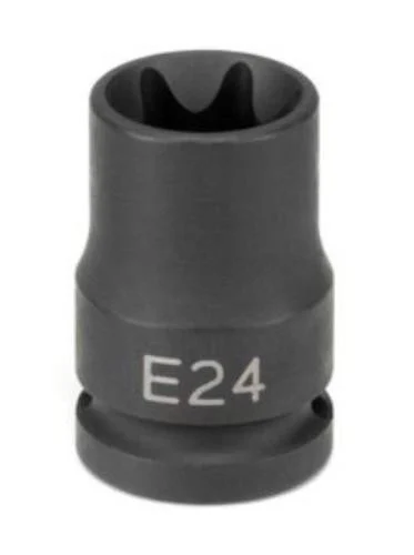 Grey Pneumatic Corp. 2118ET 1/2" Drive X E18 External Star Impact Socket