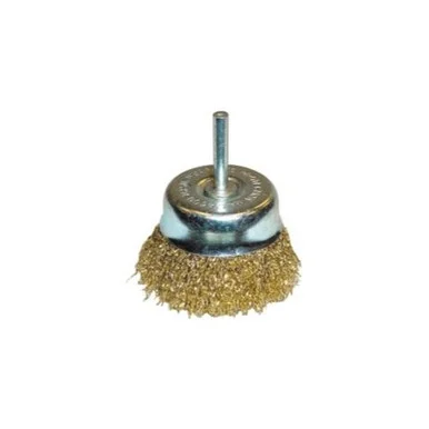 K Tool International KTI-79216 3in. Coarse Crimped End Wire Cup Brush
