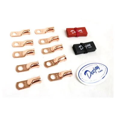 Deejay LED TBH4GA10PINKBLK 10 Pack 4 Ga Blue And White Tube