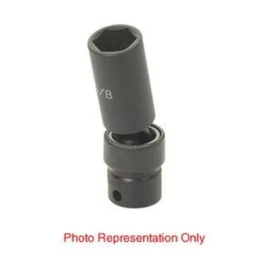 Grey Pneumatic 1021UMD 3/8" Drive X 21mm Deep Universal Socket