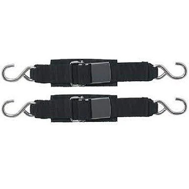 Boatbuckle F12067 Stainless Steel Kwik-Lok Transom Tie-Downs Pair
