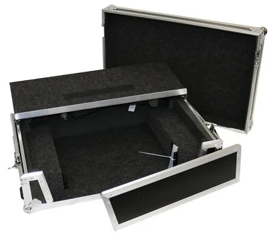 Deejay LED TBHDDJ1000LT2U Fly Drive Case For Pioneer DJ Ddj-1000srt Controller W/laptop Shelf Black Color