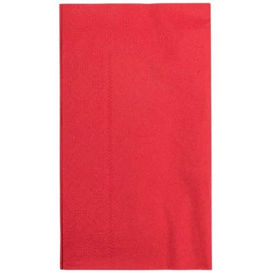 Hoffmaster 180311 Beverage Napkins, 2-ply, 9 1/2 X 9 1/2, Red, 1000/carton