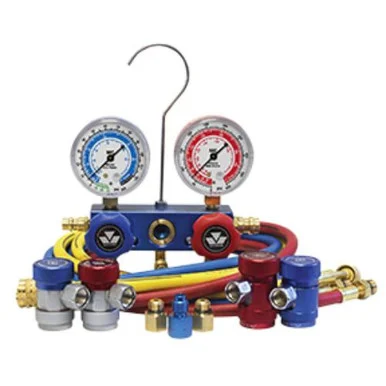 Mastercool MSC-89661-AYF R1234yf/r134a Aluminum Manifold Gauge Set 89661AYF_59