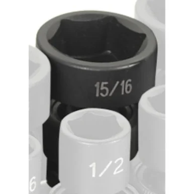 Grey Pneumatic 1030U 3/8" Drive Fractional Universal Impact Socket 15/16