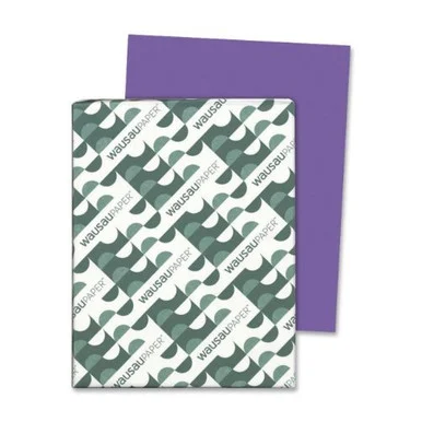 Astrobrights Colored Paper - For Laser, Inkjet Print - Letter - 8.50" X 11" - 24 Lb - 500 / Ream - Grape (WAU21961)