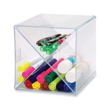 Sparco X-cube Storage Organizer - 6" Height X 6" Width X 6" Depth - Clear (SPR82979)