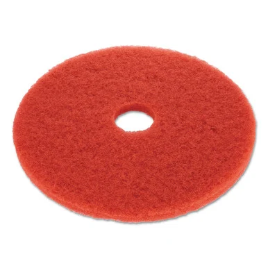Boardwalk 4019RED Floor Buffing Pad, 19", Red, 5/carton