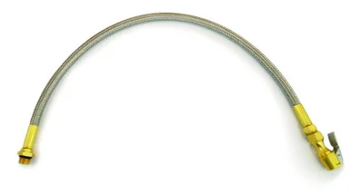 Astro Pneumatic 3018HSS 21" Stainless Steel Hose With Fittings And Chuck