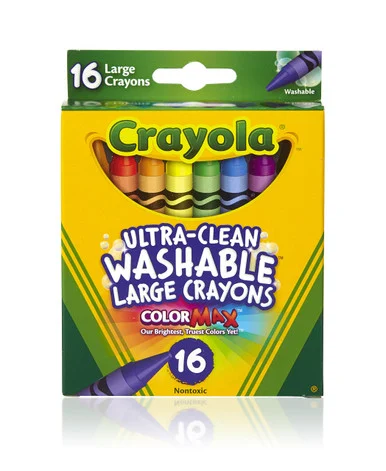 Crayola Washable Crayons - 16 / Box (cyo-523281)