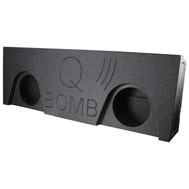 Qpower QBGMC14212 Qbomb Empty Dual 12" 2014-15 Gmc Crew Cab 4 Door